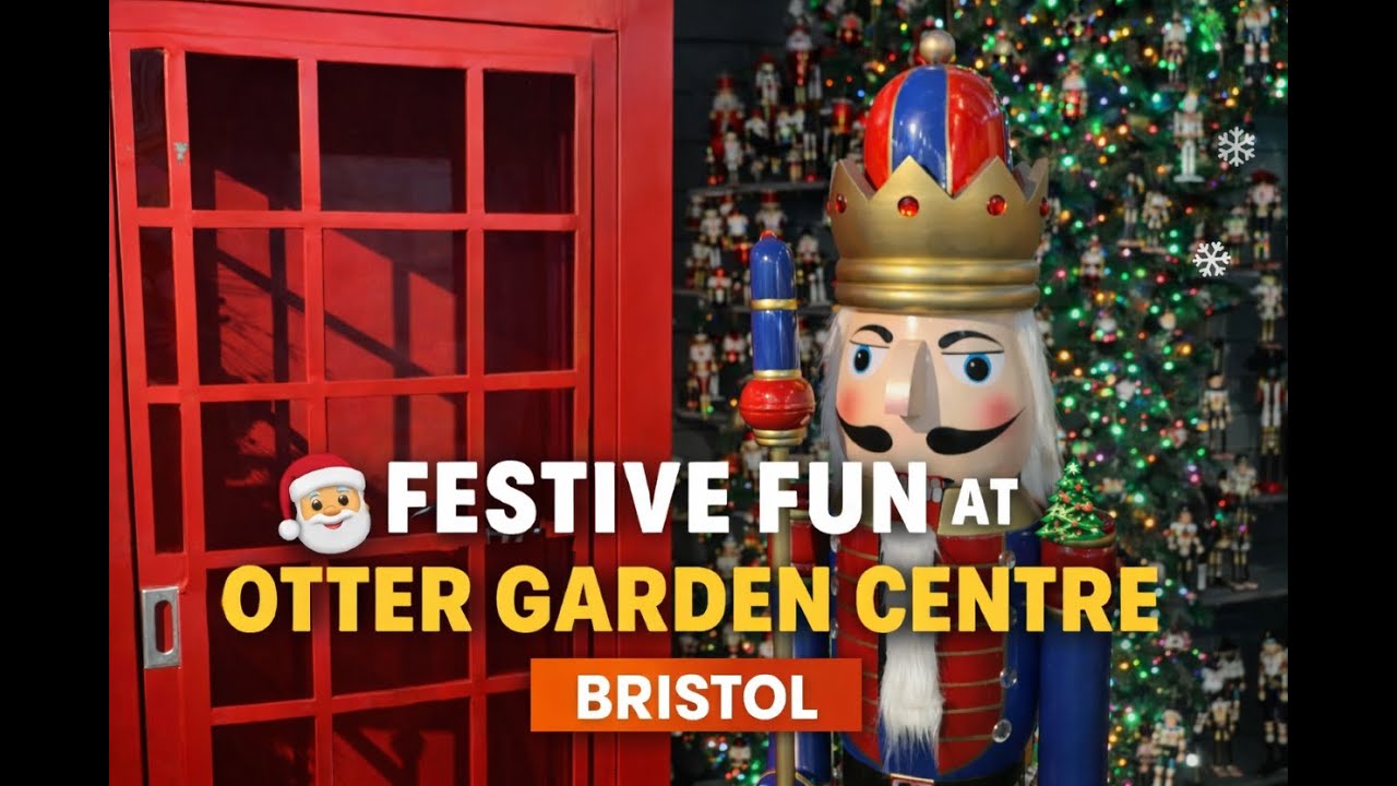 Christmas at Otter Garden Centre Bristol