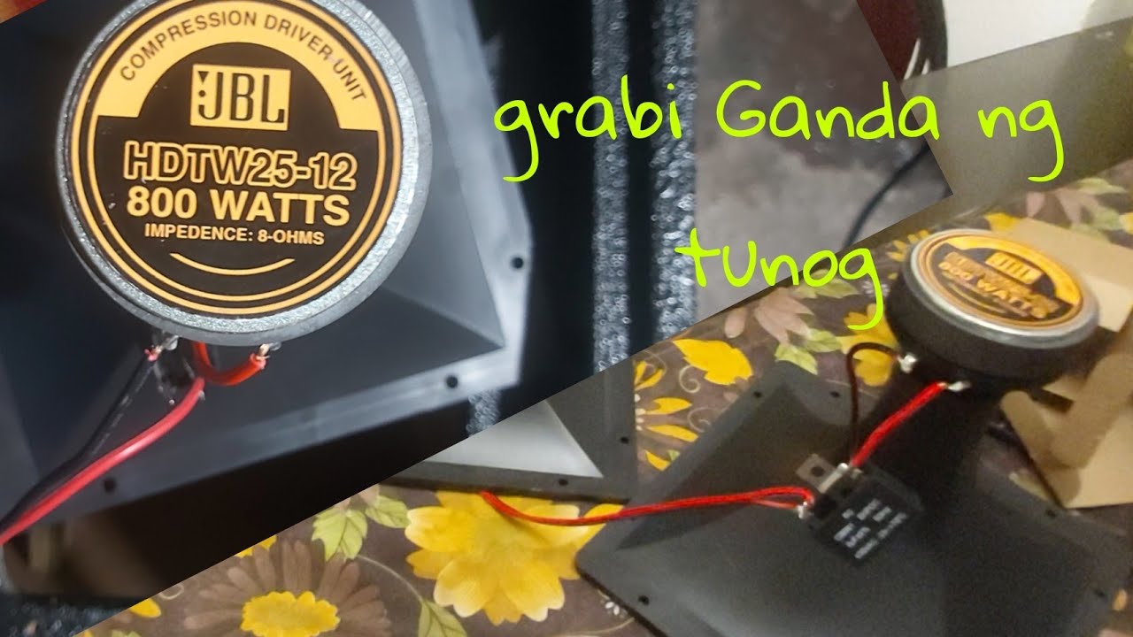 JBL driver unit 800watts ganito pala ka quality ng tunog(unboxing)