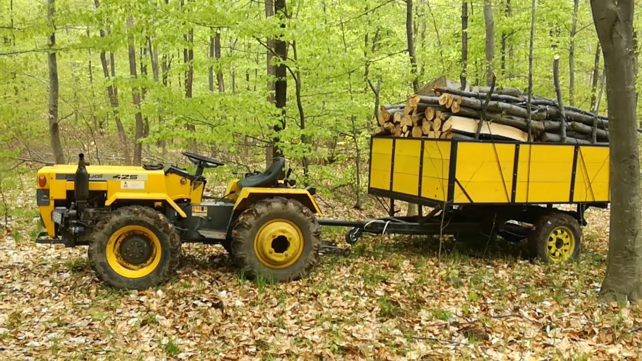 Tractor 4x4 Pasquali 425 la padure...
