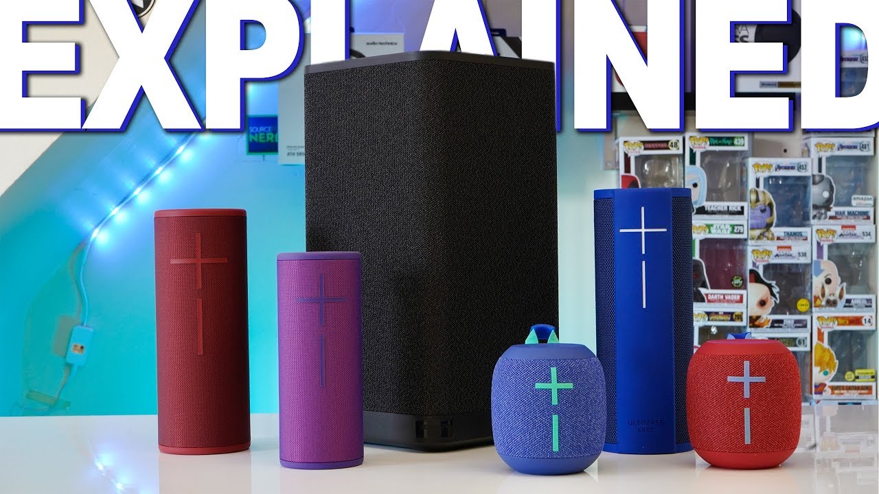 Ultimate Ears Speaker Line Up Explained