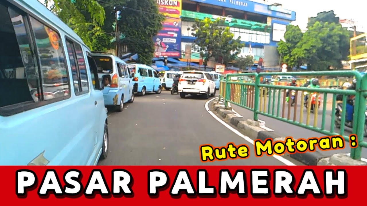 RIDING PAGI SANTAI KE PASAR PALMERAH JAKARTA BARAT | MOTOVLOG PEMULA
