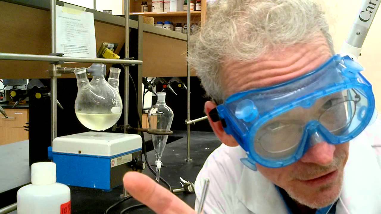 Bleach oxidation of 2-octanol. Expt. #9.