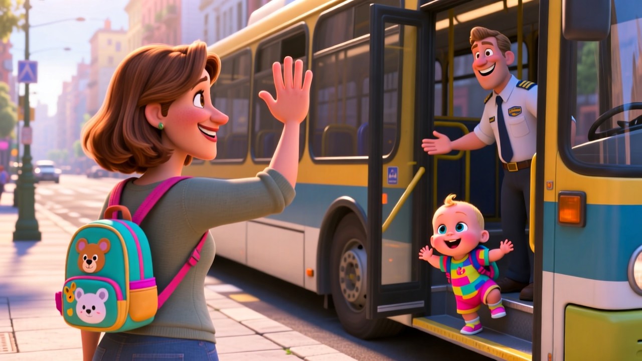 Big Bus on the Move 🚌 | Kids Transportation Song | Fun Sing Along