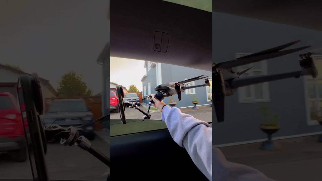 How to set up your drone if you want an iconic POV shot 🧑&zwj;💻DJI Mavic 3 Pro 🎬  @davidgodi