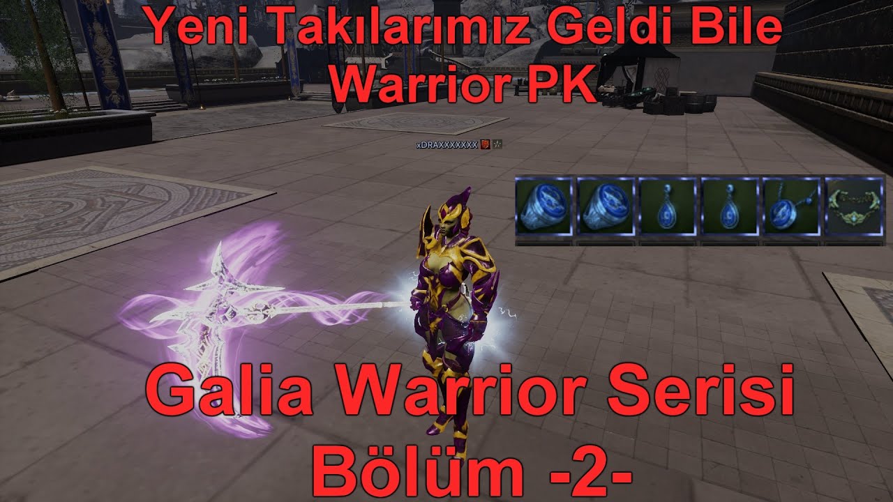 Galia Warrior Serisi Bölüm -2- | Sonunda Anklet Bulduk.!! | Warrior PK |  #RiseOnline