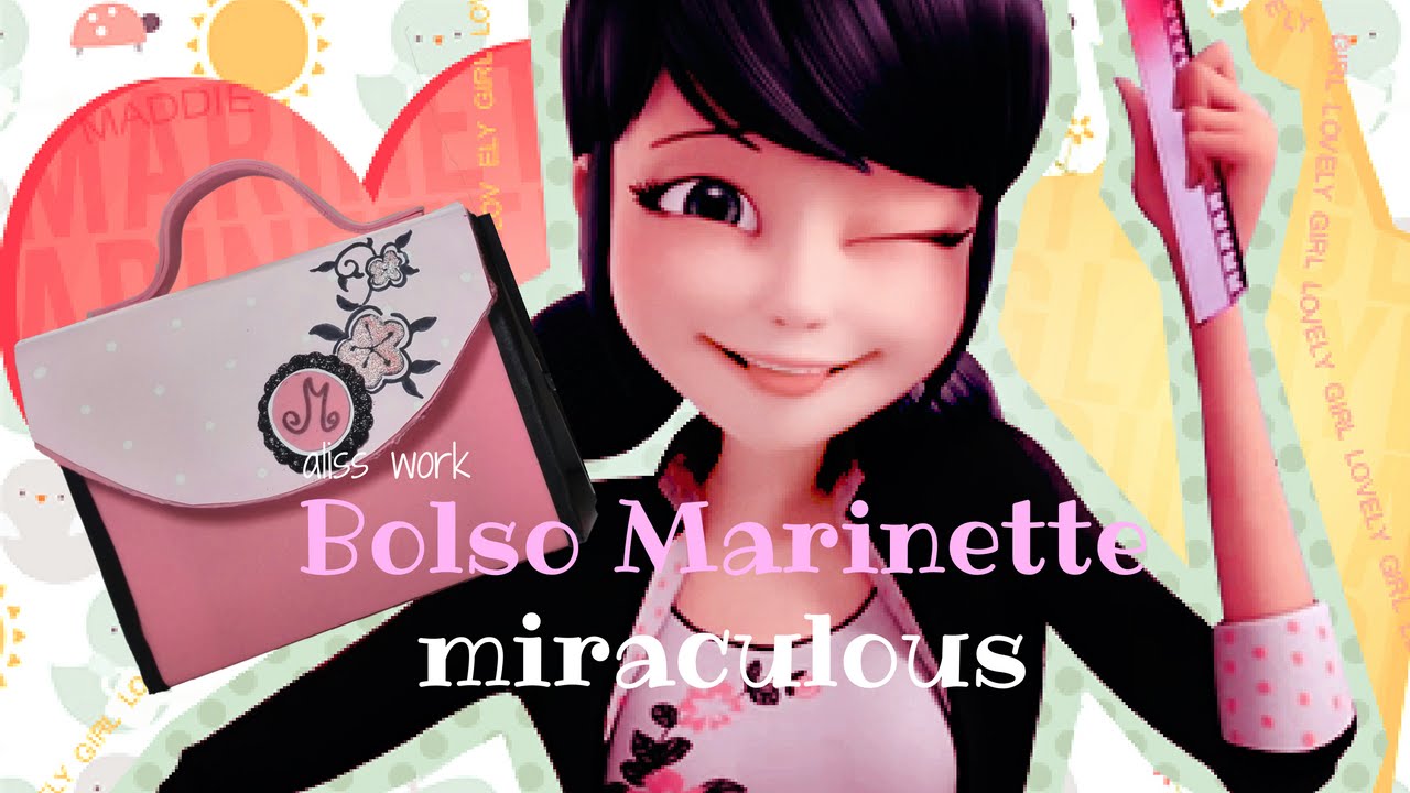 COMO HACER EL BOLSO DE MARINETTE/ LADYBUG/MIIRACOLOUS