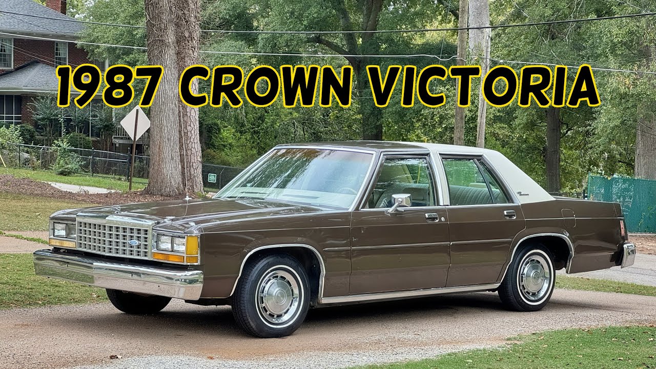 Обзор Ford LTD Crown Victoria 1987 года