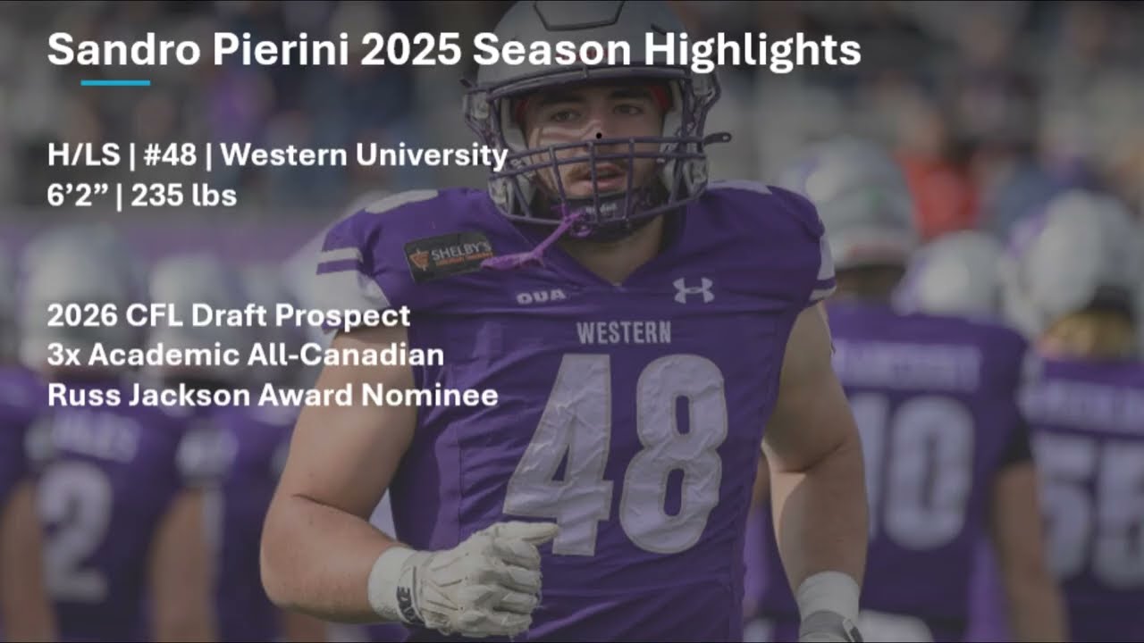 Sandro Pierini | 2025 Season Highlight Tape