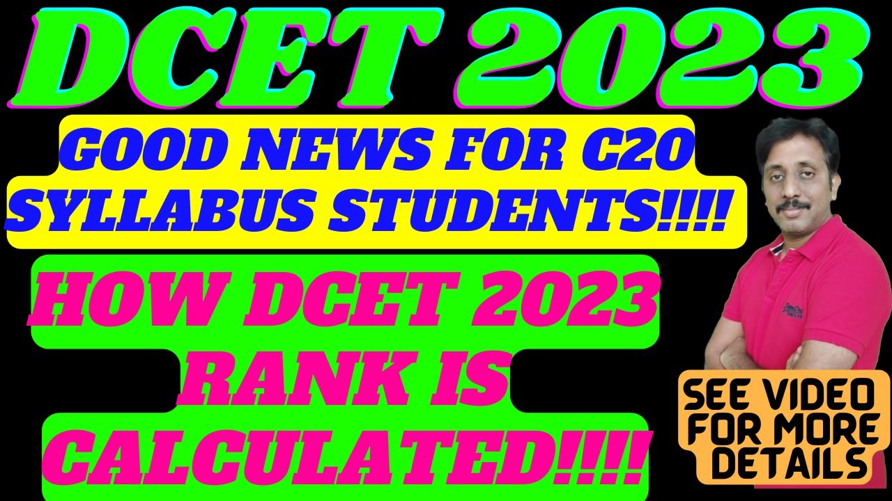 DCET 2023 RANK CALCULATION Method |Which ALL Semesters are Considered??? |ND Academy DCET Coaching