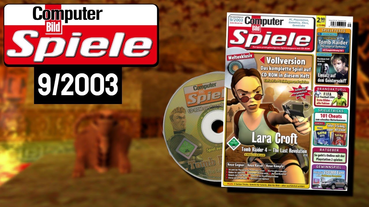 Die Computer Bild Spiele 9/2003 hatte nur 1 Spiel auf der CD?!