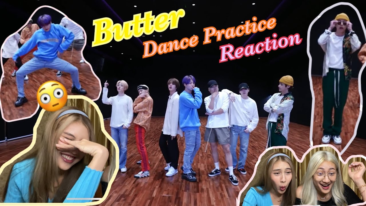 BTS (방탄소년단) - Butter dance practice reaction !!! l Thai ver