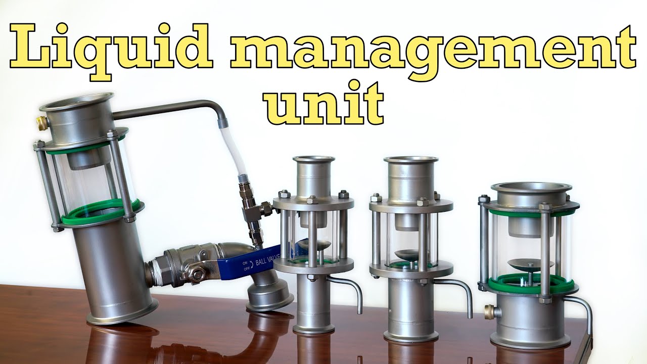 Liquid managament unit for distiller column