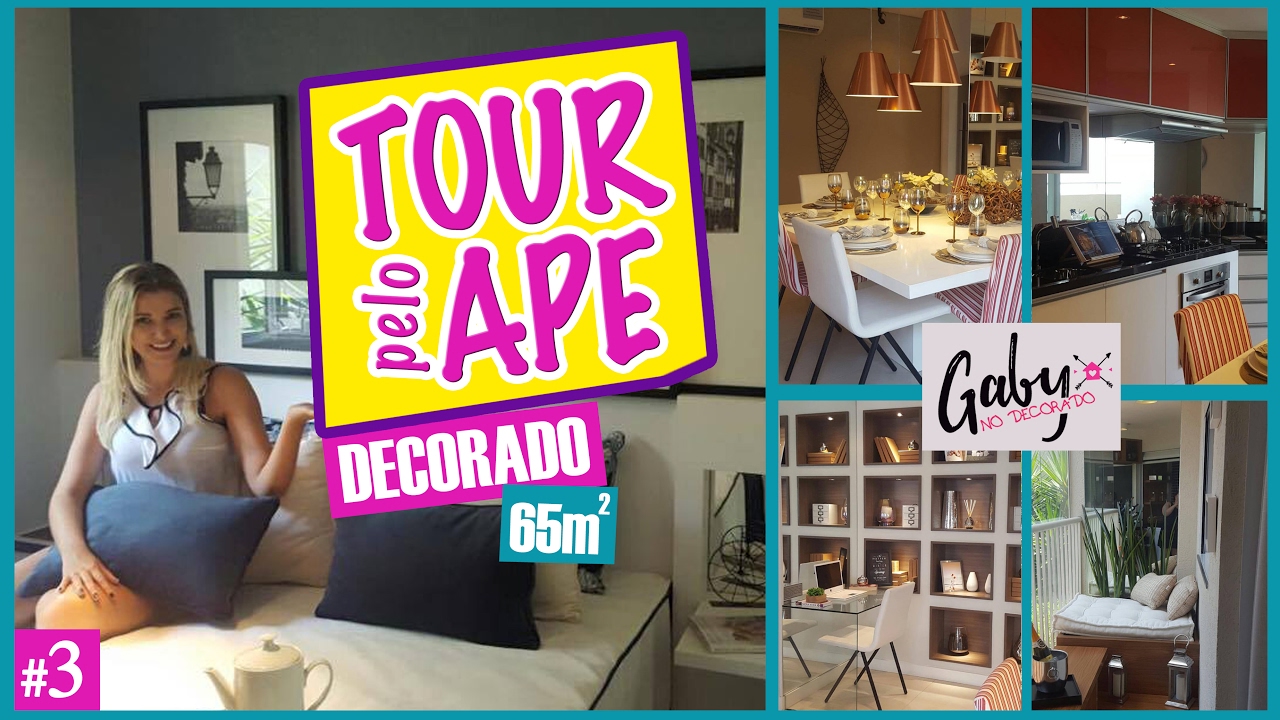 Tour pelo apê 65m2 - #GabyNoDecorado #3