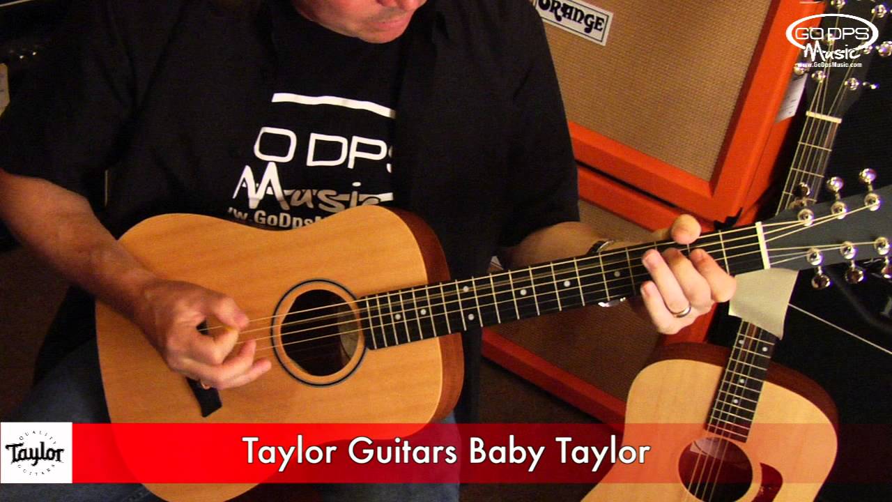 Taylor Guitars Baby Taylor Demonstration from GoDpsMusic