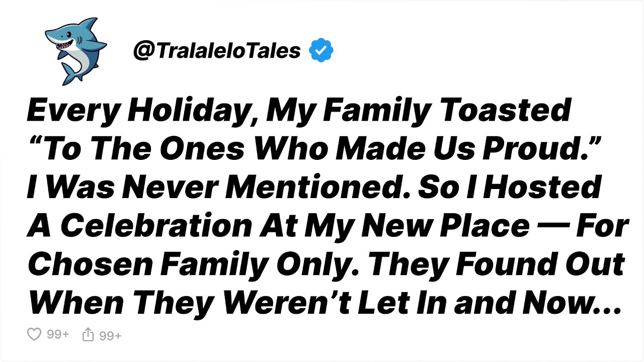 My Family Never Mentioned Me In Holiday Toasts—So I Held My Own Party And Dropped A - Reddit Stories