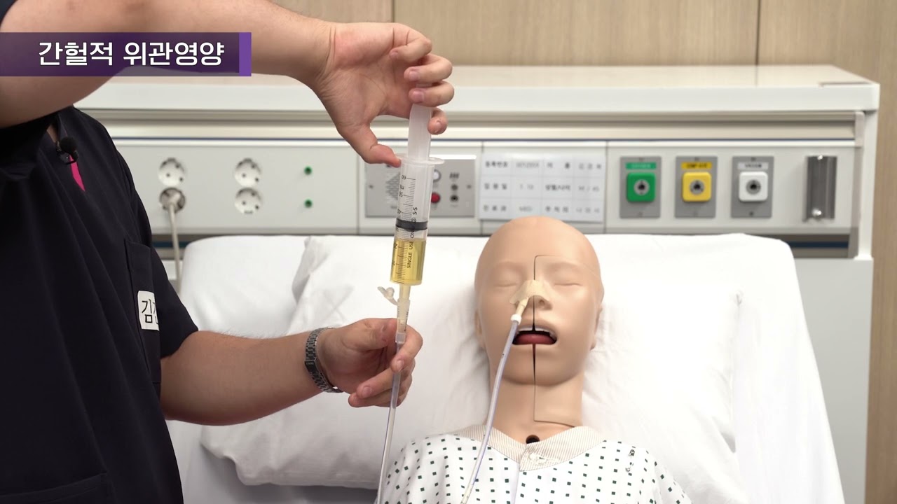 [기본간호실습] 간헐적 위관영양
