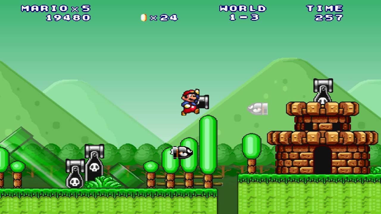Mario Forever 2016 (v0.6) - World 1 (PL)
