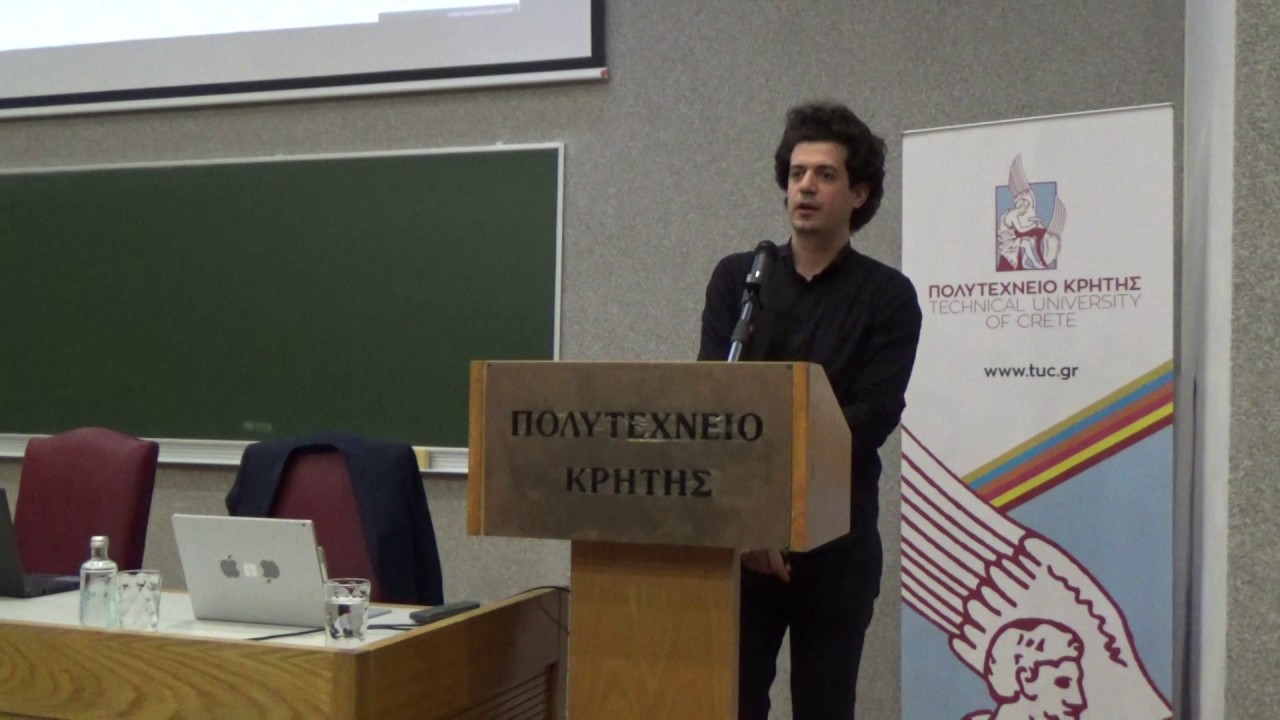 Ομιλία του Καθηγητή Κωνσταντίνου Δασκαλάκη (MIT) στην Πολυτεχνειούπολη, 1/3