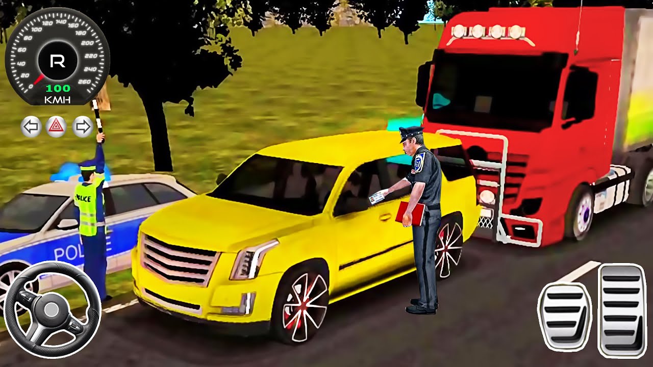 Car Driving Sim 3D : Hummer Cars Road Crossing Simulator - Best Android Gameplay #2