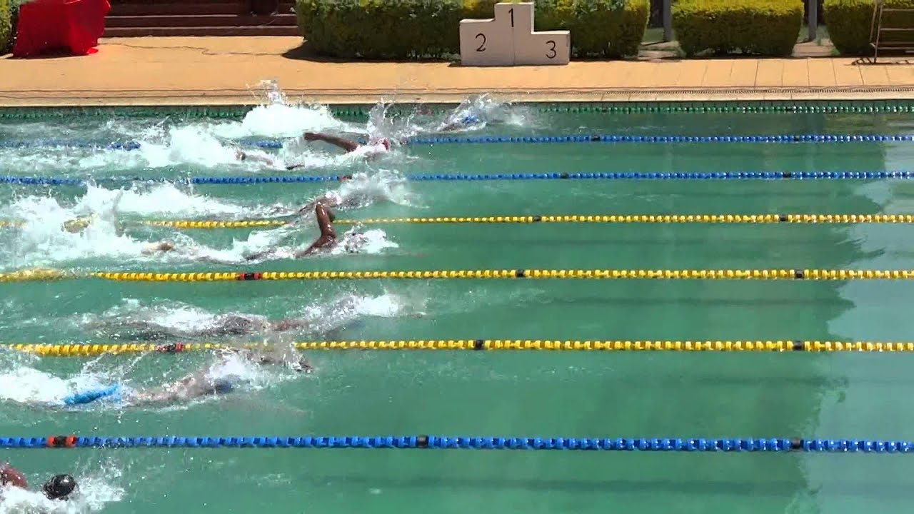100 Freestyle KSF Swim meet Nairobi 2015