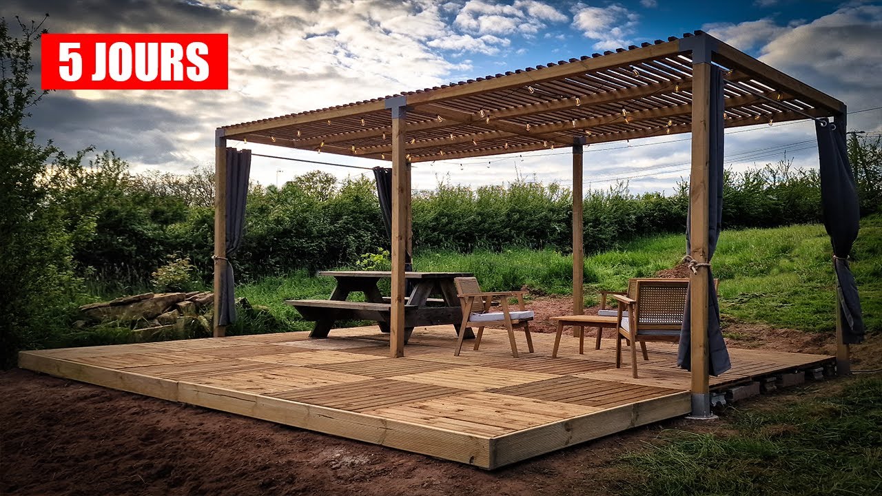 Construction TERRASSE & PERGOLA : Faites comme moi pour un résultat INCROYABLE