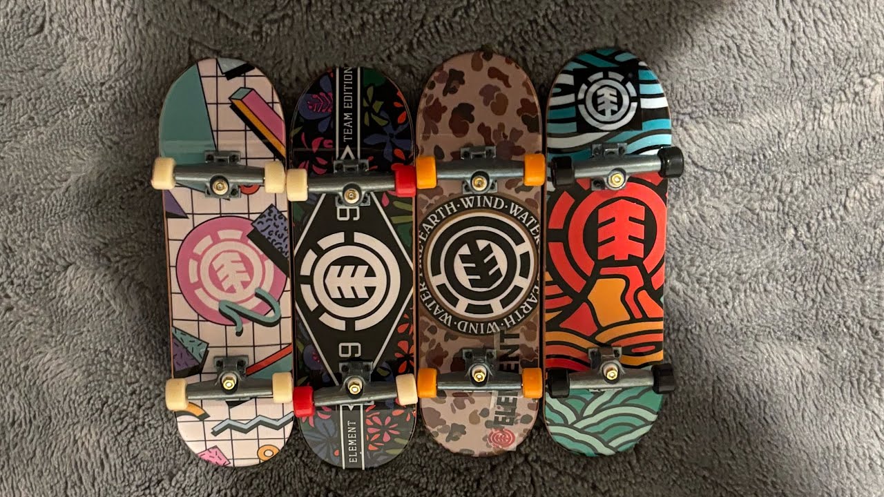 Unboxing 4 more tech decks 