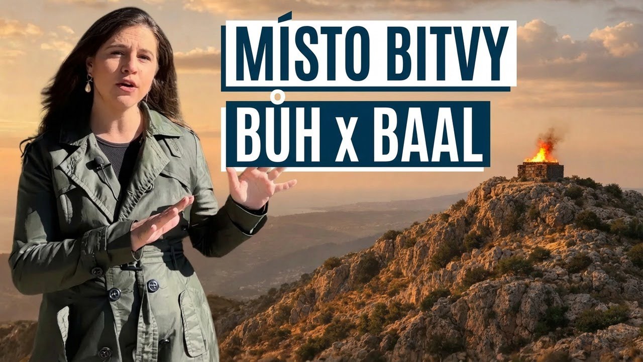 Vystoupali jsme na horu Karmel! Izrael s Aline