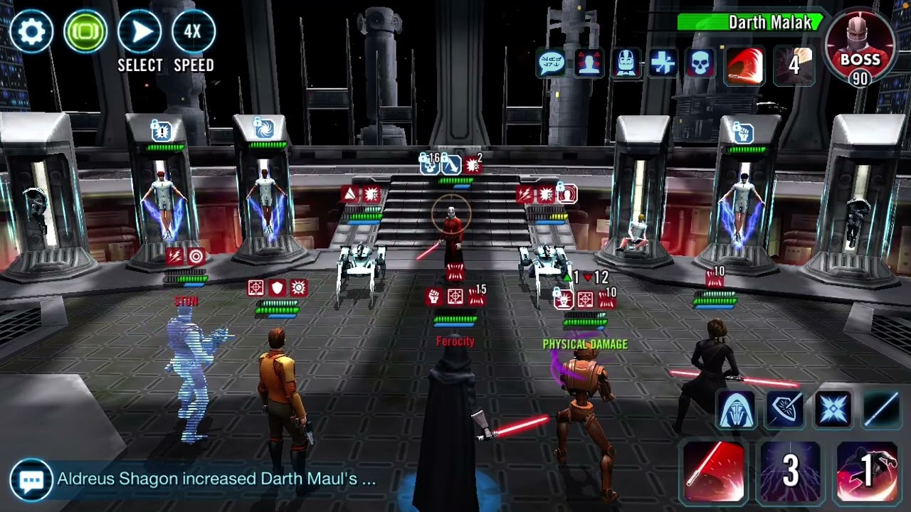 Darth Malak Dark Side Path - SWGOH - Strategy Guide