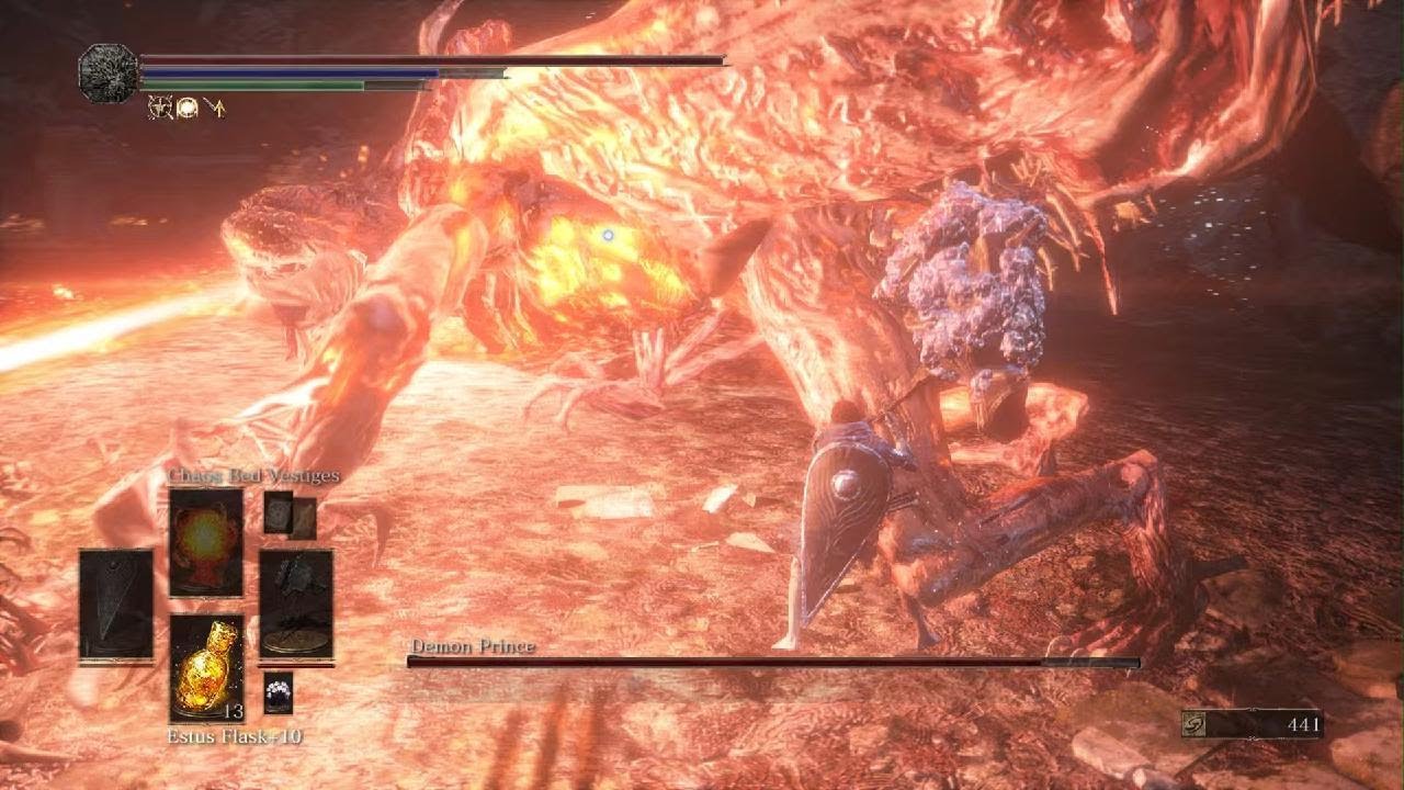 DARK SOULS III Demon Prince Boss Fight NG+7