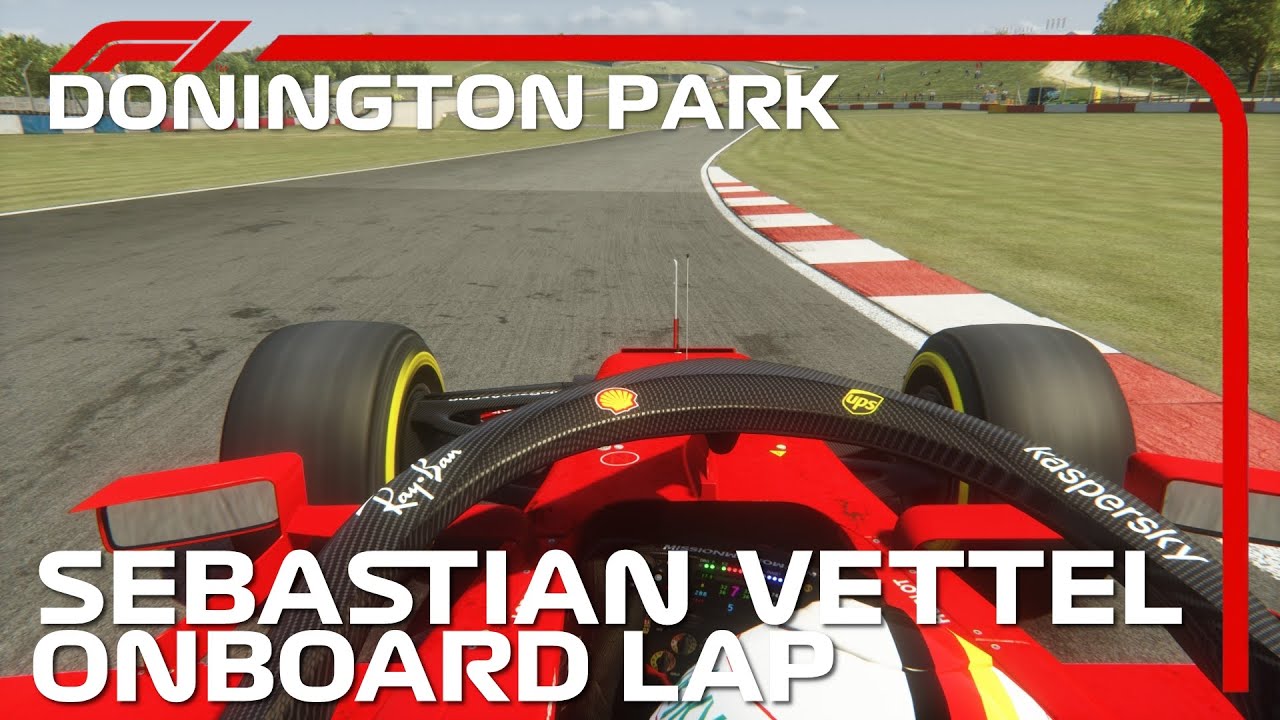 Sebastian Vettel Onboard Lap | 2020 Donington Park Grand Prix