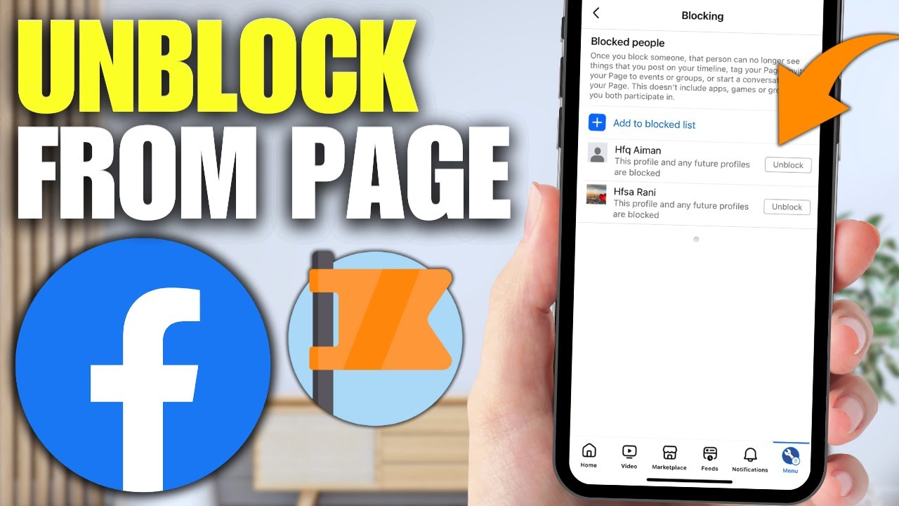 How To Unblock Someone From Facebook Page