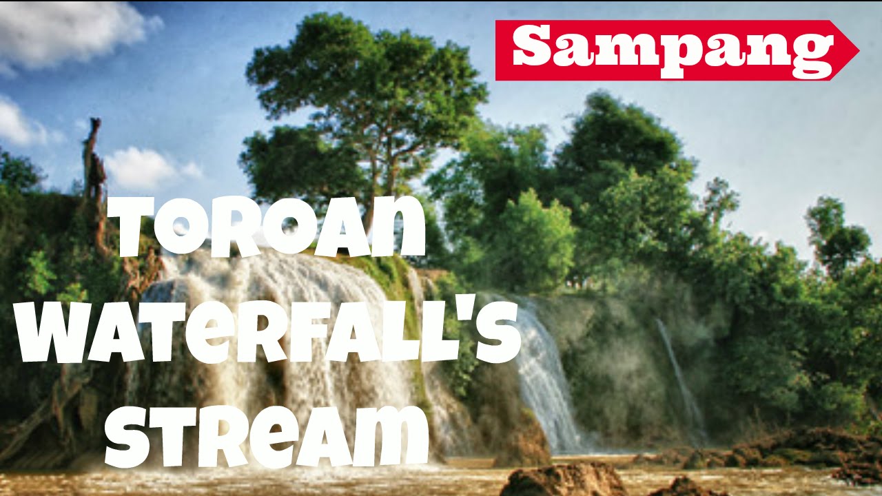 Toroan Waterfall, The Stream That Directly Flows to the Ocean, Madura - East Java