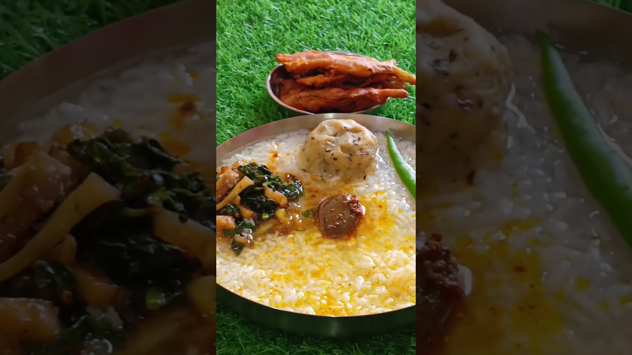 kya kabhi yah try Kiya hai summer in bihar lunch thali #shorts #@Ritarasoii