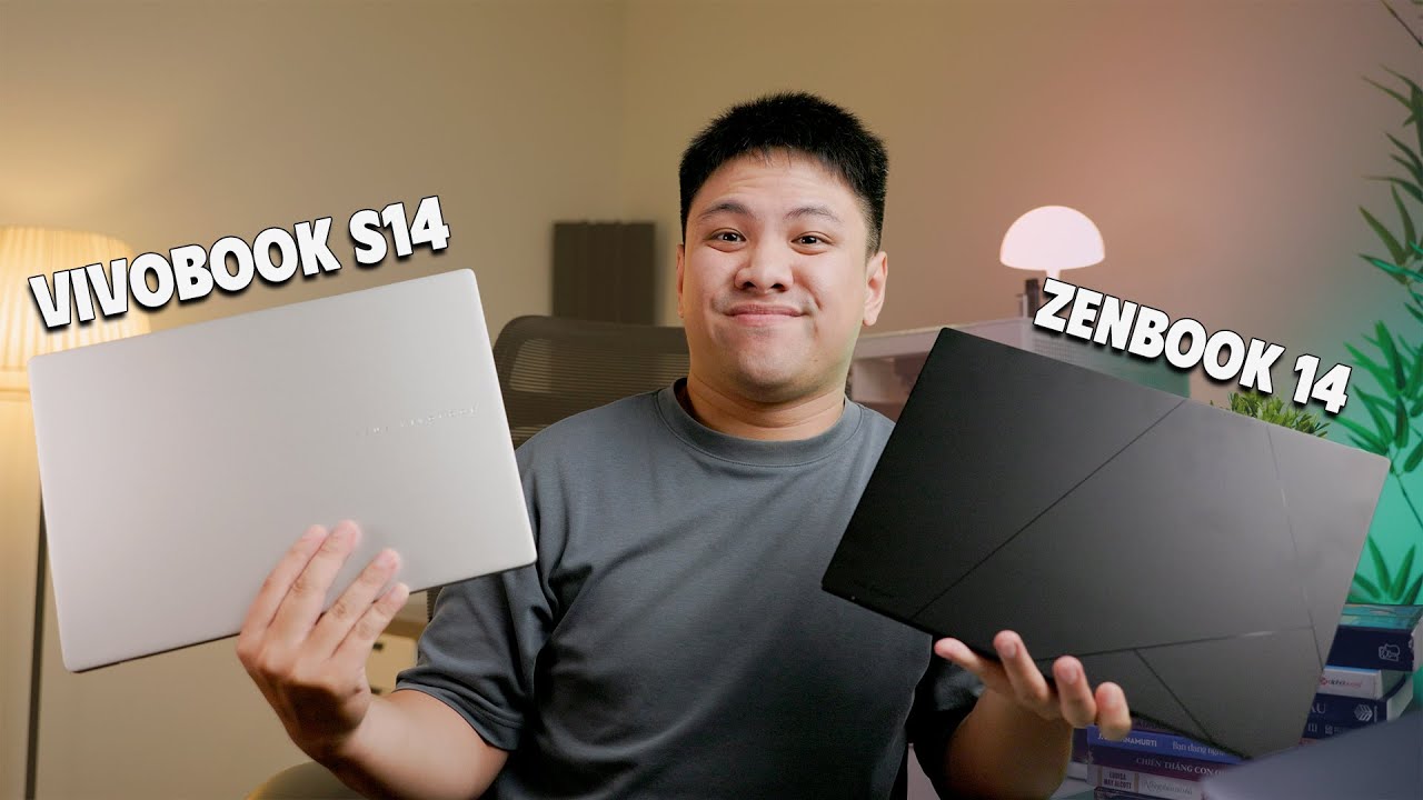Laptop MỎNG NHẸ, OLED, thì nên mua Vivobook S14 hay Zenbook 14?
