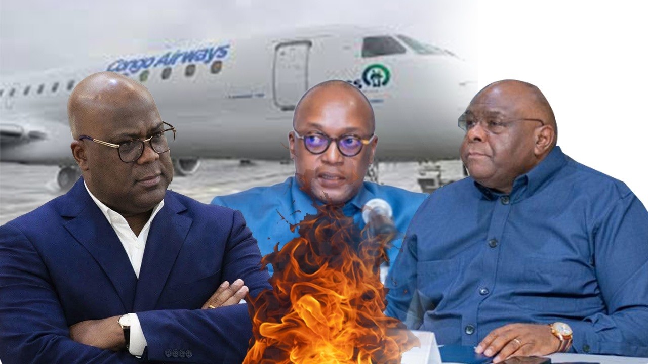 URGENT:AFFAIRE AVION CONGO AIRWAYS, EYINDI BEMBA NA CNSS,RENÉ BONGANGA TRÈS DÉÇU DE L.MULUMBA