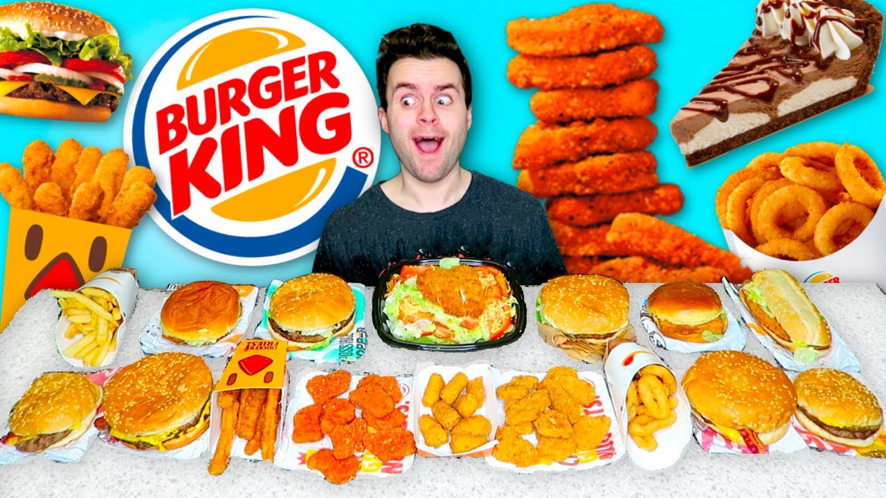 Trying Burger King's FULL MENU! - Spicy Chicken Nuggets!