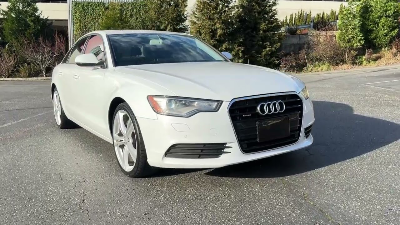2014 Audi A6 2.0T quattro Premium Plus Sedan