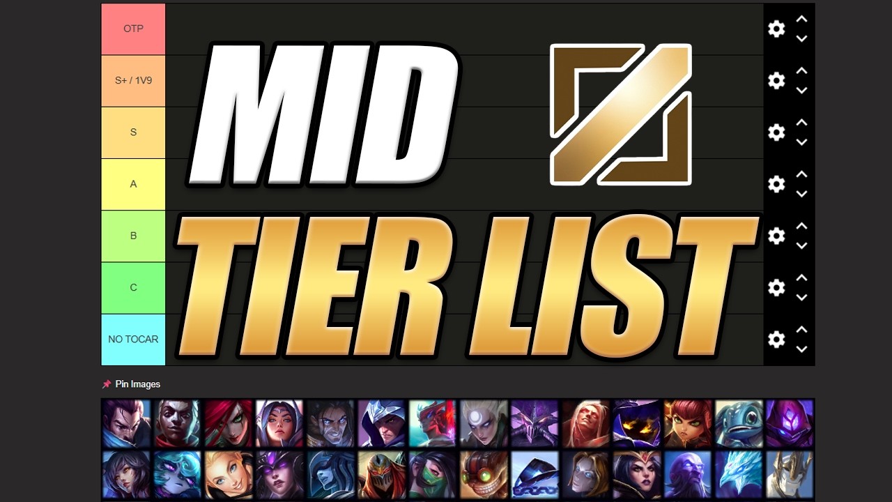 TIERLIST MIDLANE LOW ELO 2026 | La Guía Definitiva 🚀