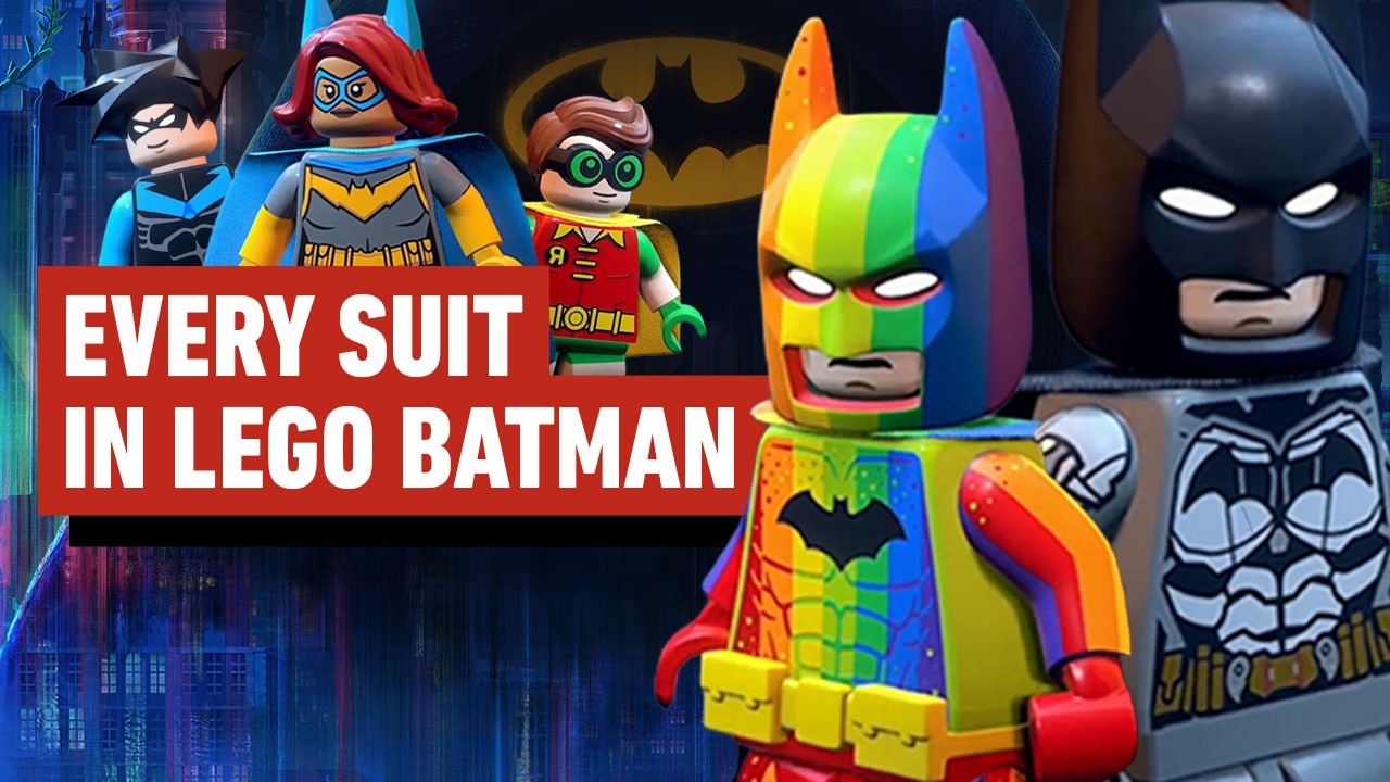 Every Costume in LEGO Batman: Legacy of the Dark Knight