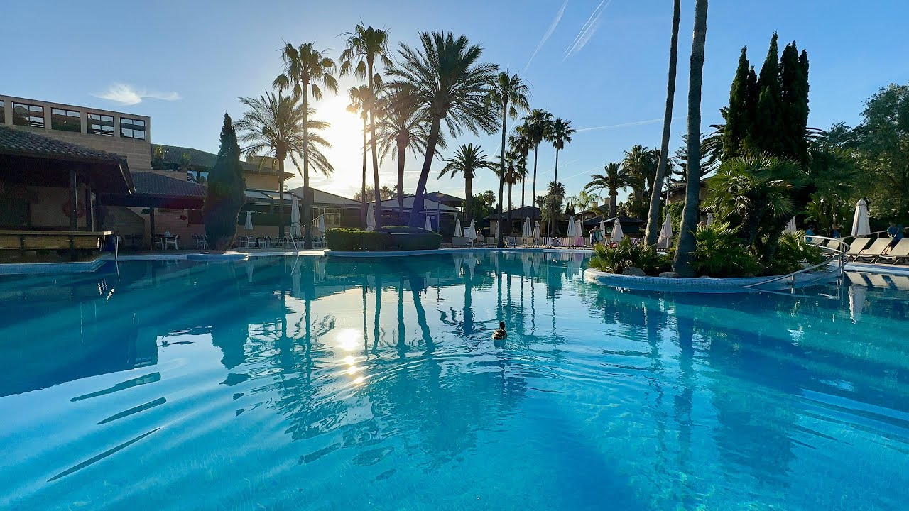 Large outdoor swimming pool at PortBlue Club Pollentia Resort & Spa #pool #hotel #spain