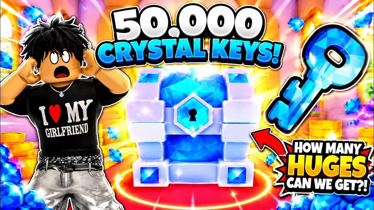 I Opened 50,000 Crystal Keys in Pet Simulator 99... Was It Worth It?! 😳