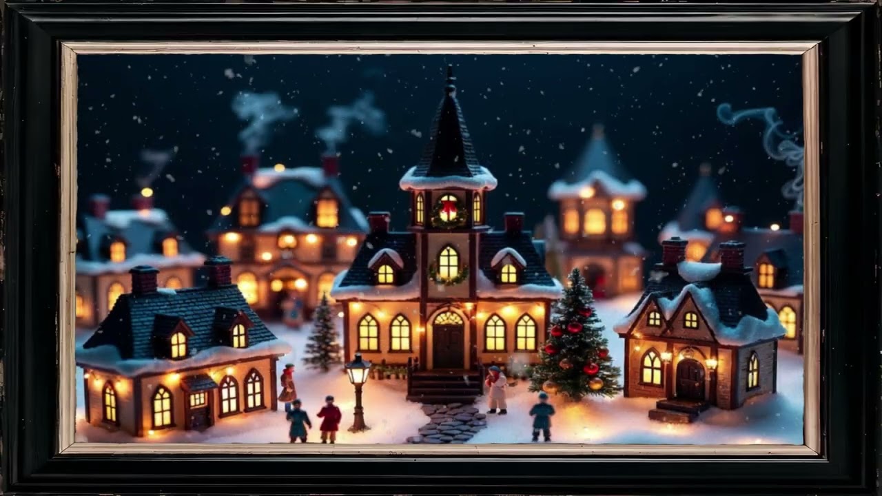 🔥 Cozy Miniature Villages 🔥 Perfect 4K Background for Smart TV 🔥 Relax