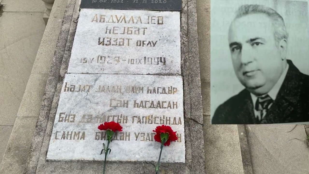 Prof.İzzət Abdullayev & prof.Heybət Abdullayev məzarlarını ziyarət