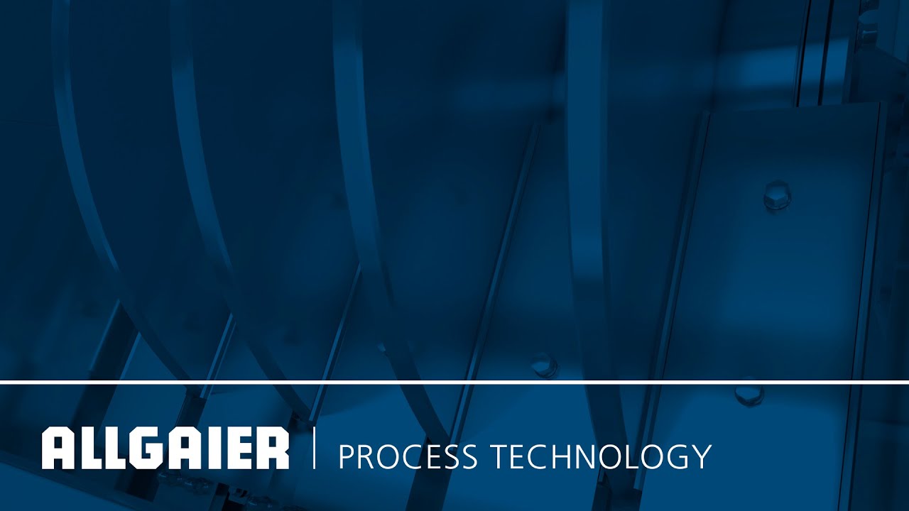Allgaier Process Technology | Digital Press Conference CDry food