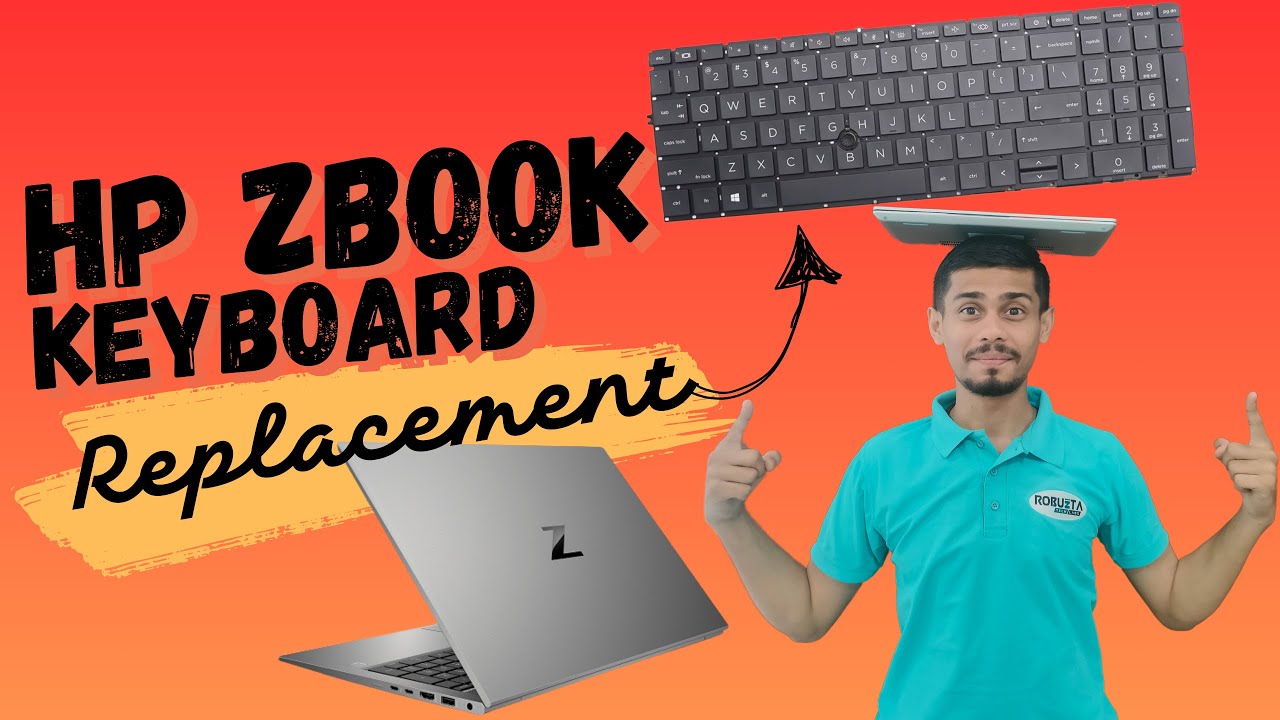 HP Zbook Firefly G7 Keyboard Replacement | Complete Disassembly