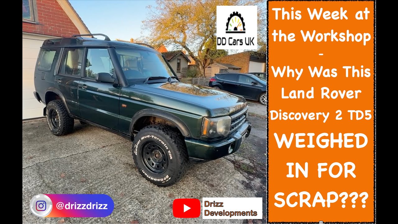 Этот Land Rover Discovery TD5 был спасен от утилизации — почему его чуть не утилизировали?