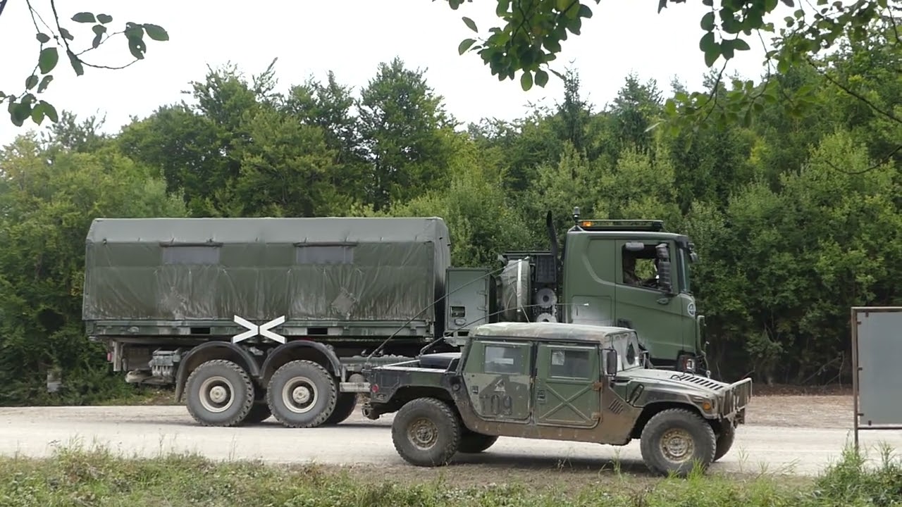 Saber Junction 25, Movements near Hohenfels Training Area, 09 09 2025