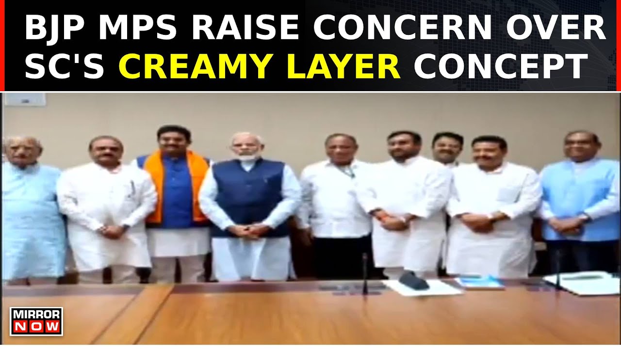 BJP Backward Class MPs Meet PM Modi Over Supreme Court's SC/ST Verdict, Submits Memorandum | News