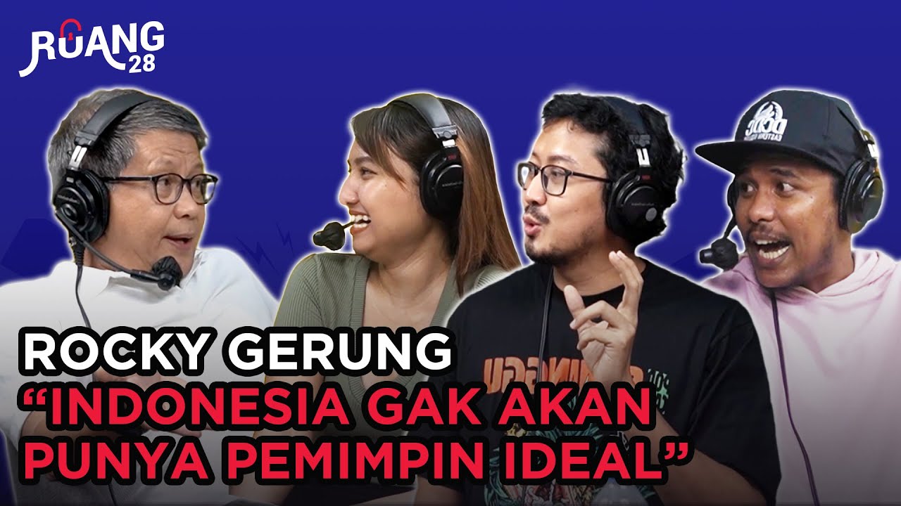 Rocky Gerung Curiga Mamat Alkatiri MAKAR!!! | Ruang 28 Bersama Cania, Gilbhas dan Mamat