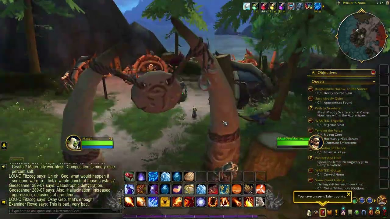 (WOW Lets Play No Commentary) World of Warcraft War Within, Goblin Mage, 35 min, Ep. 14, Part 2